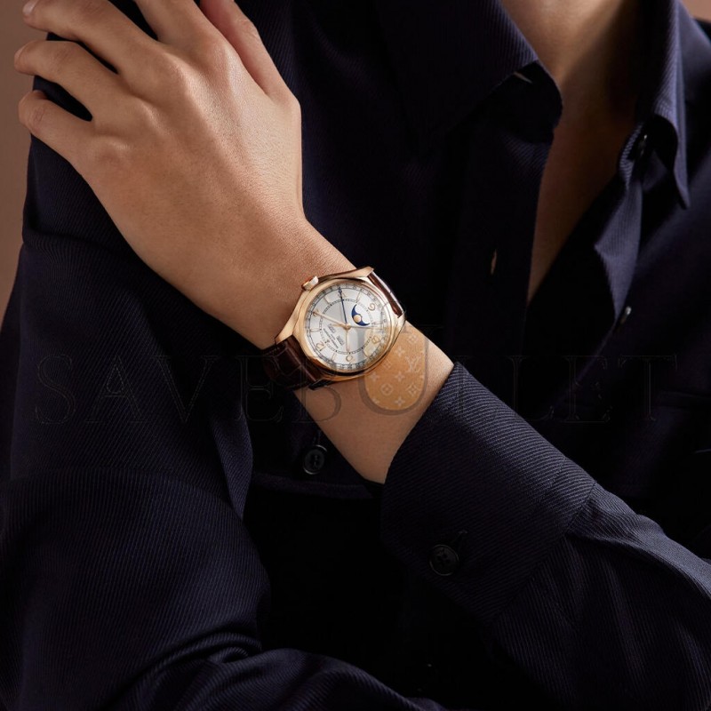 VACHERON CONSTANTIN COMPLETE CALENDAR 40 MM PINK GOLD WATCH 4000E/000R-B438 VACHERON CONSTANTIN COMPLETE CALENDAR 40 MM PINK GOLD WATCH 4000E/000R-B438