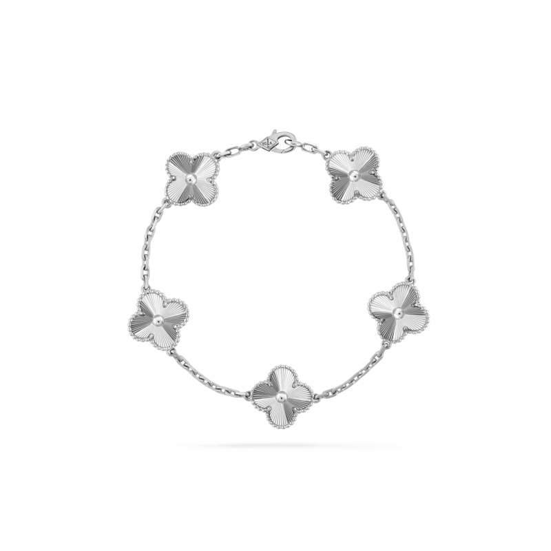 VAN CLEEF VINTAGE ALHAMBRA BRACELET, 5 MOTIFS VCARP9XE00