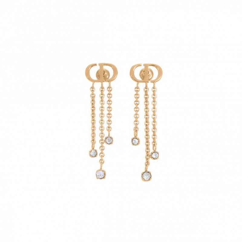 DIOR PETIT CD TREASURE EARRINGS E3339WOMCY_DO3S