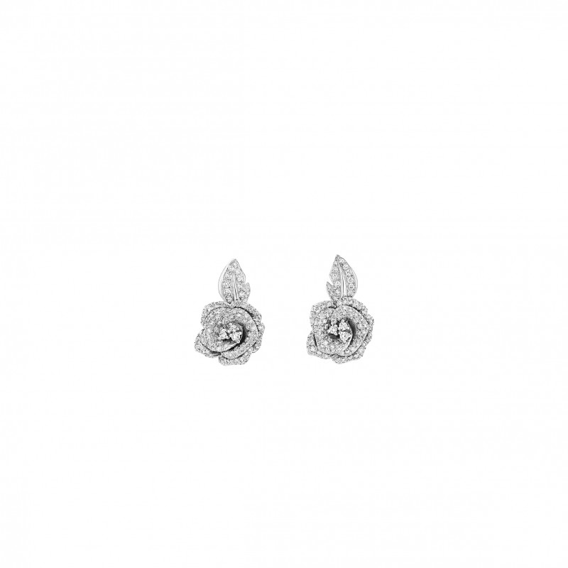 DIOR ROSE DIOR BAGATELLE EARRINGS JBAG94025_0000