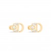 DIOR PETIT CD MINI STUD EARRINGS E3649WOMRS_D301