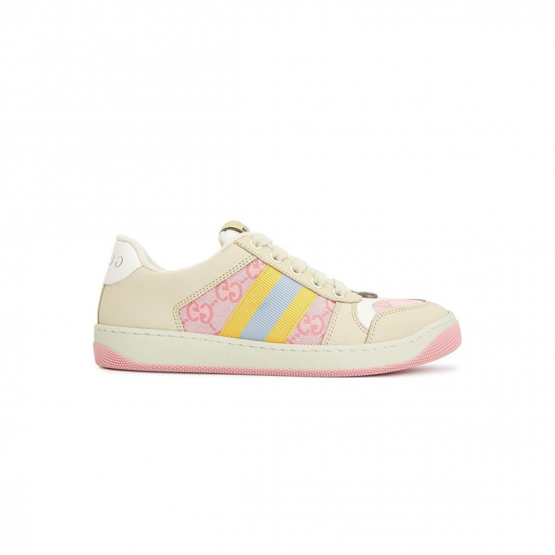 GUCCI SCREENER GG SNEAKERS 'PINK BEIGE' 741575