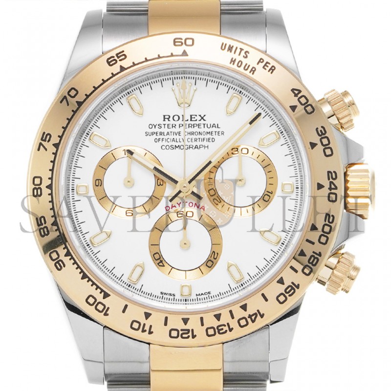 ROLEX DAYTONA TWO TONE WHITE DIAL WATCH 116503