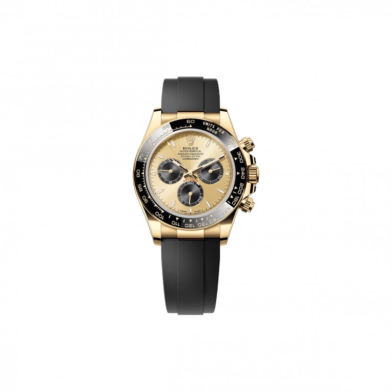 ROLEX COSMOGRAPH DAYTONA OYSTER, 40 MM, YELLOW GOLD WATCH 126518LN