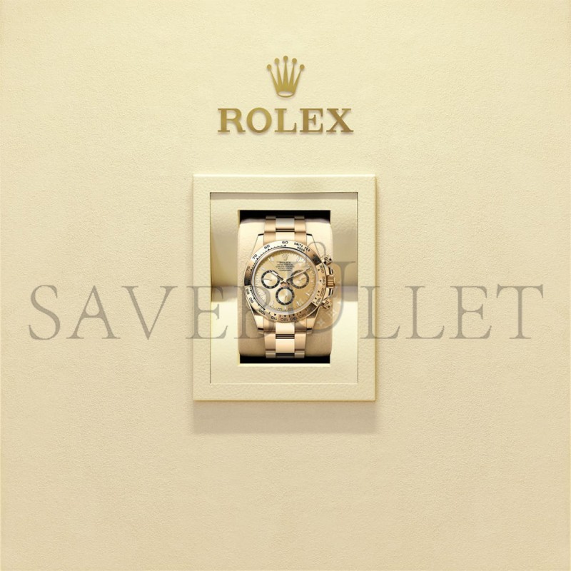 ROLEX COSMOGRAPH DAYTONA OYSTER, 40 MM, YELLOW GOLD WATCH 126508