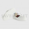 GUCCI CHILDREN'S LEATHER TRAINER WITH WEB 702916 