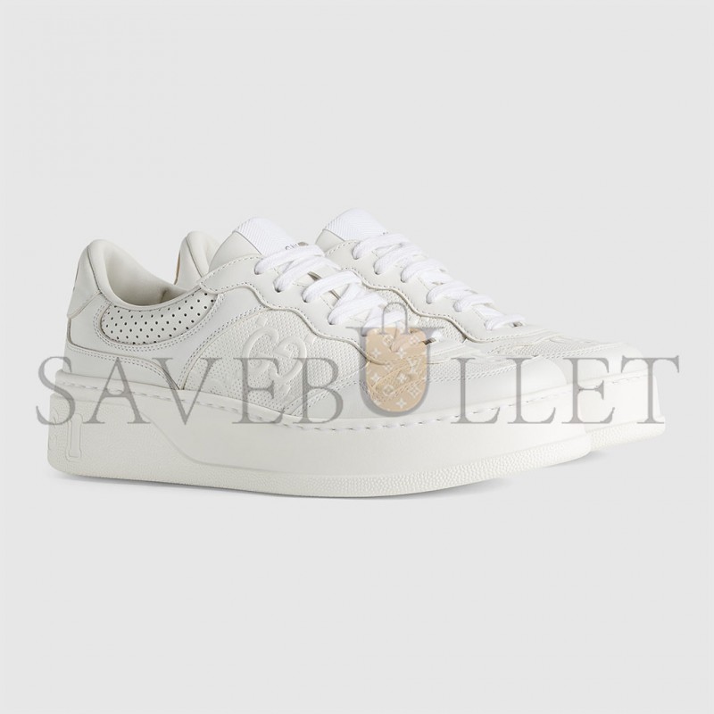 GUCCI WOMEN'S GG EMBOSSED SNEAKER 6704081