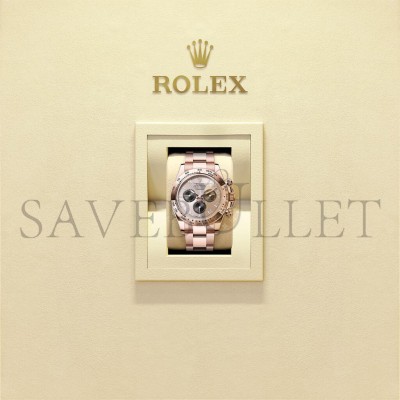 ROLEX COSMOGRAPH DAYTONA OYSTER, 40 MM, EVEROSE GOLD WATCH 126505