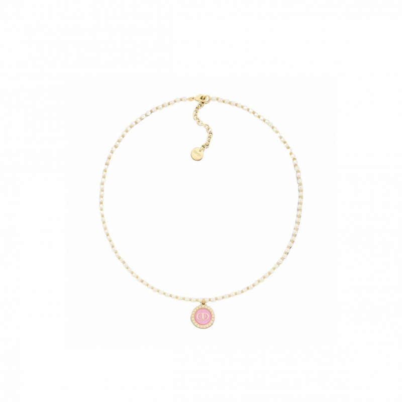 DIOR PETIT CD BAROQUE NECKLACE N2782WOMVE_D73B