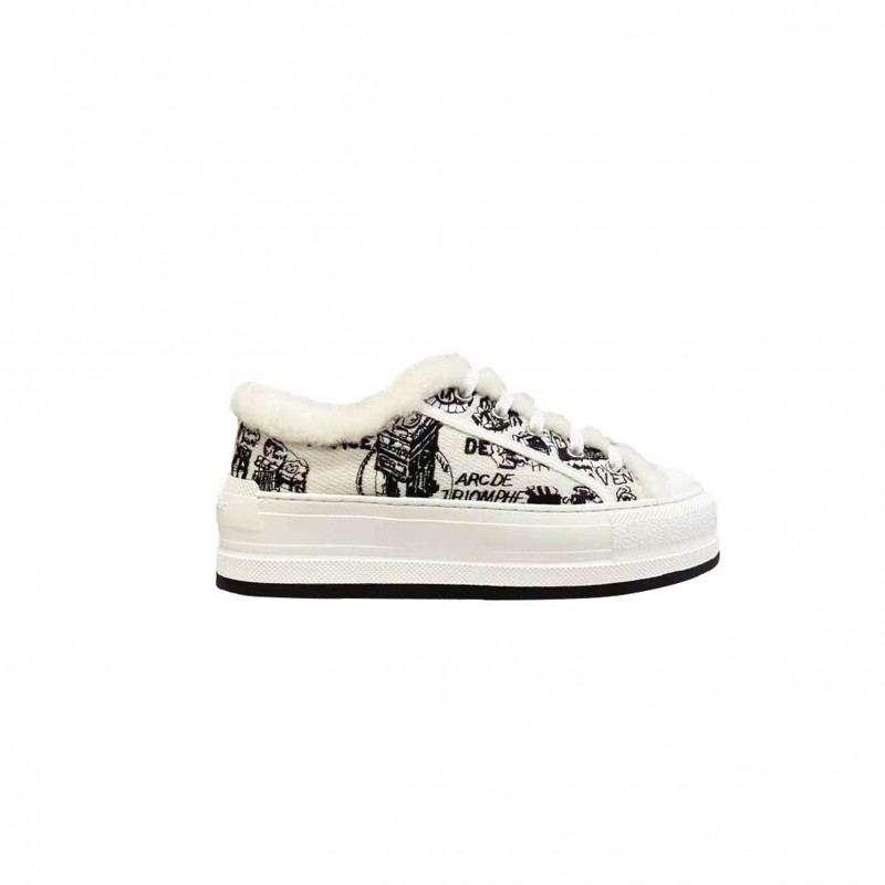 DIOR WALK'N'DIOR PLATFORM SNEAKER KCK398OCH_S57B