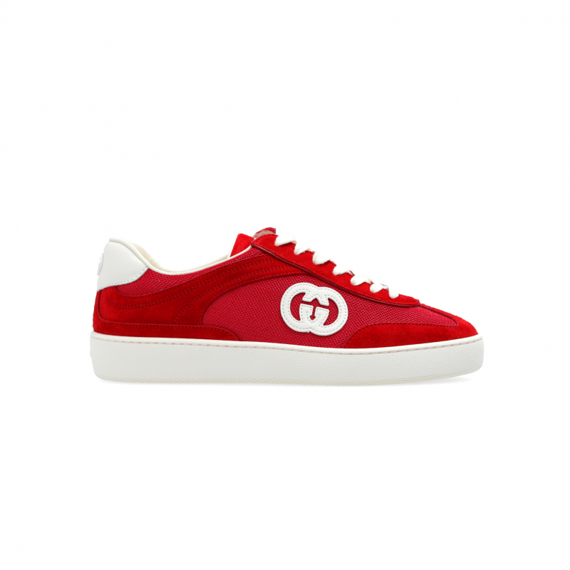 GUCCI RED SNEAKERS WITH LOGO 791742