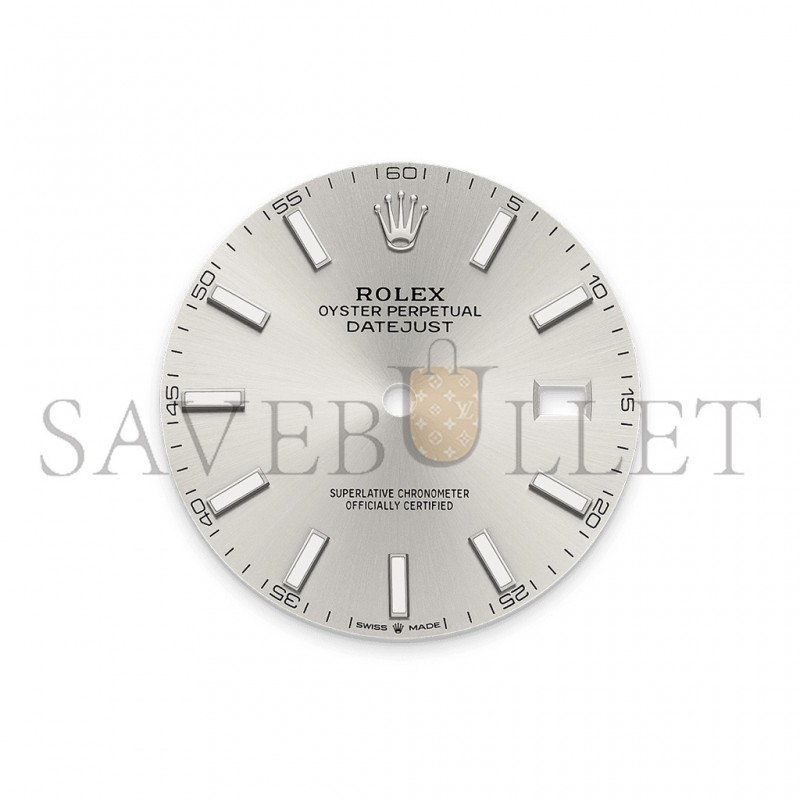 ROLEX DATEJUST 41 OYSTER, 41 MM, OYSTERSTEEL AND WHITE GOLD WATCH 126334-0004