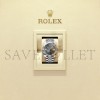 ROLEX DATEJUST 41 OYSTER, 41 MM, OYSTERSTEEL AND WHITE GOLD WATCH 126334-0022