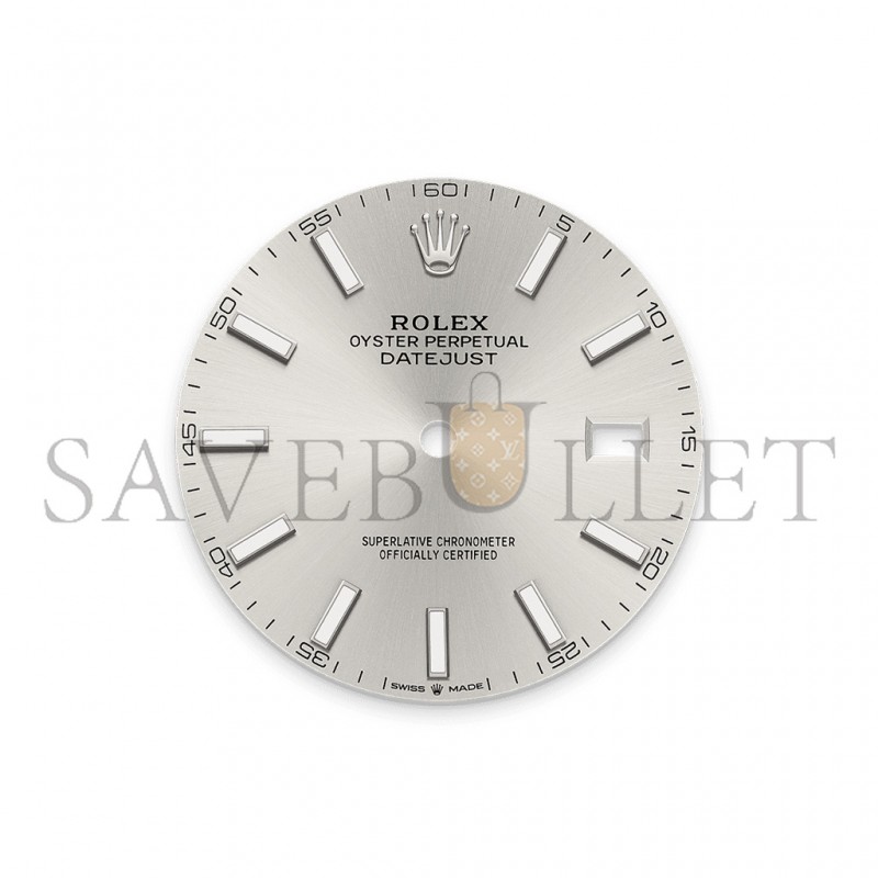 ROLEX DATEJUST 41 OYSTER, 41 MM, OYSTERSTEEL AND WHITE GOLD WATCH 126334-0003