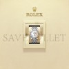 ROLEX DATEJUST 36 OYSTER, 36 MM, OYSTERSTEEL AND WHITE GOLD WATCH 126234-0025