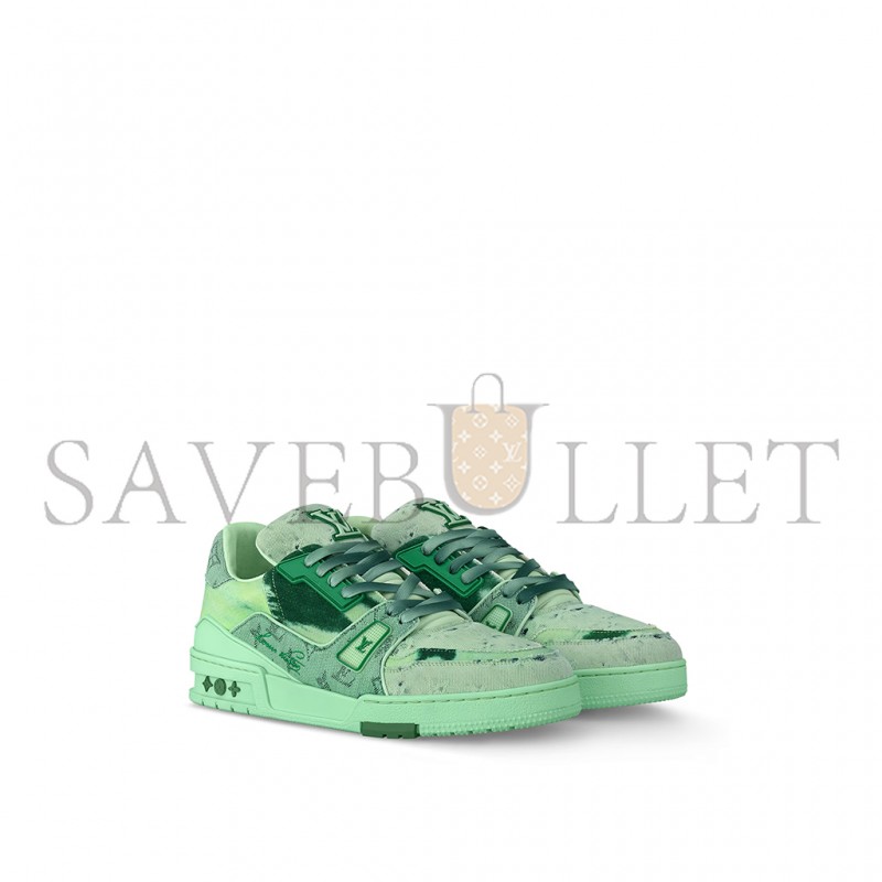 LOUIS VUITTON LV TRAINER SNEAKER 1ACVNT LOUIS VUITTON LV TRAINER SNEAKER 1ACVNT