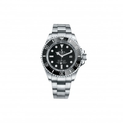 ROLEX SEA-DWELLER 44 STAINLESS STEEL BLACK FACE 44MM WATCH 116660-0001