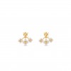 LOUIS VUITTON LV FLORAGRAM EARRINGS M00970