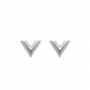 LOUIS VUITTON LV ESSENTIAL V EARRINGS M63208