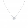 LOUIS VUITTON DIAMOND BLOSSOM SUN PENDANT, WHITE GOLD AND DIAMONDS Q93630