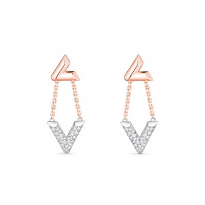 LOUIS VUITTON LV VOLT UPSIDE DOWN EARRINGS Q96974