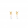 LOUIS VUITTON LV ICONIC LOUISA EARRINGS M01585