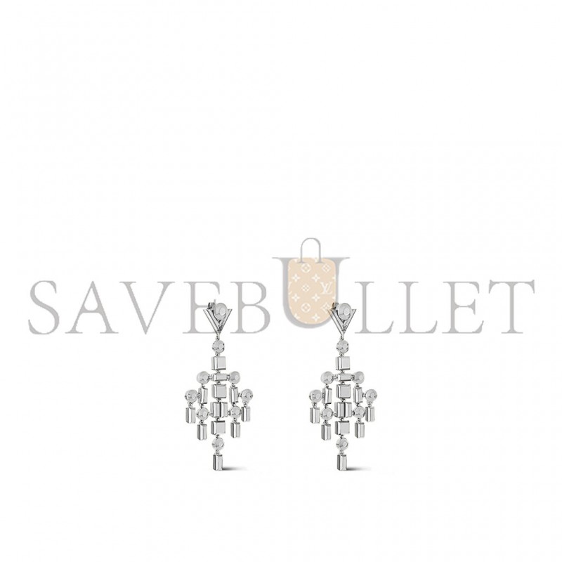 LOUIS VUITTON CHANDELIER EARRINGS M02182