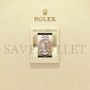 ROLEX DATEJUST 36 OYSTER, 36 MM, OYSTERSTEEL, WHITE GOLD AND DIAMONDS WATCH 126284RBR-0016