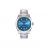 ROLEX OYSTER PERPETUAL MILGAUSS BLUE DIAL WATCH 116400GV