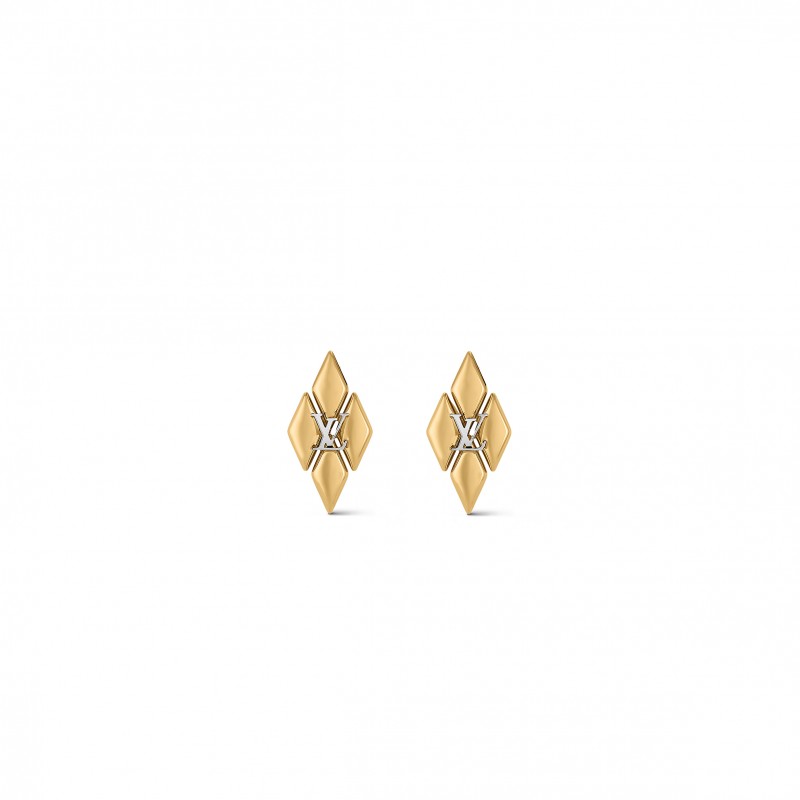 LOUIS VUITTON GO14 EARRINGS M01456