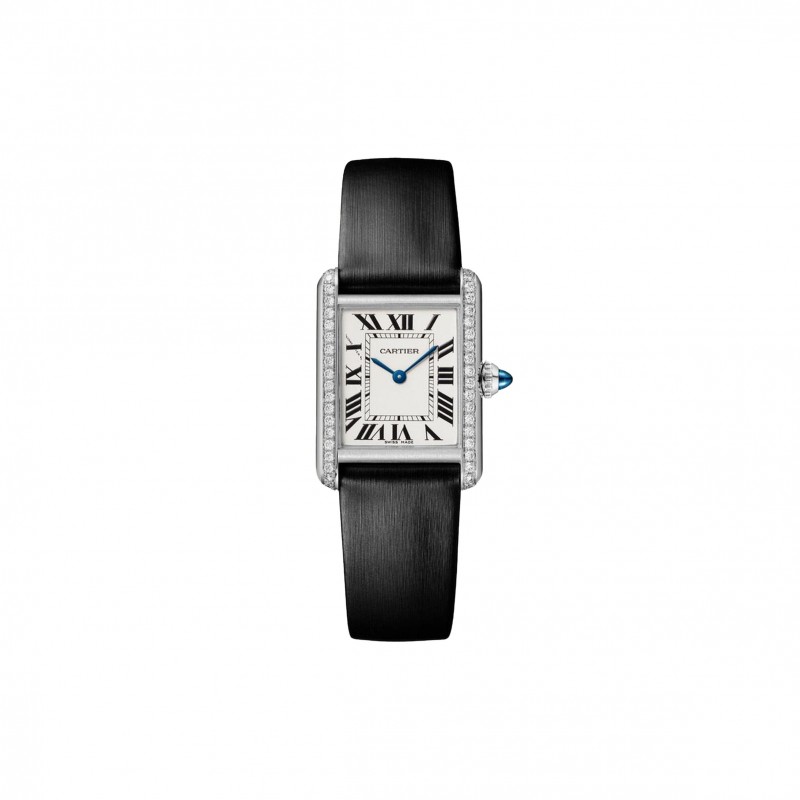 CARTIER TANK MUST STEEL CASE 34MM WATCH W4TA0016