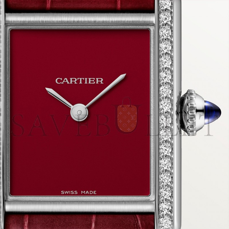 CARTIER TANK MUST 34MM WATCH W4TA0022 CARTIER TANK MUST 34MM WATCH W4TA0022