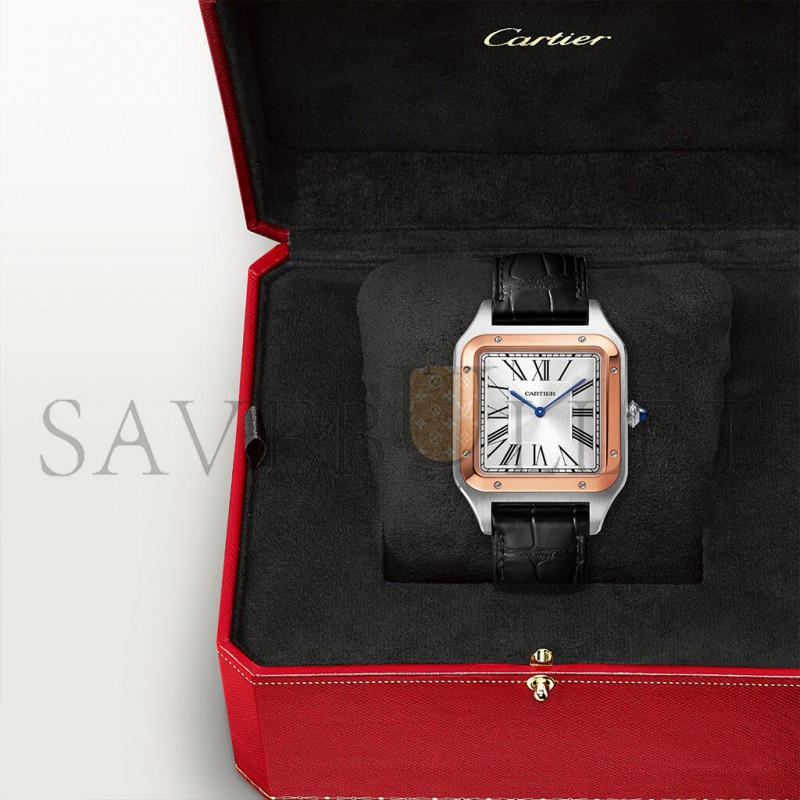 CARTIER SANTOS-DUMONT EXTRA-LARGE 47MM WATCH W2SA0017