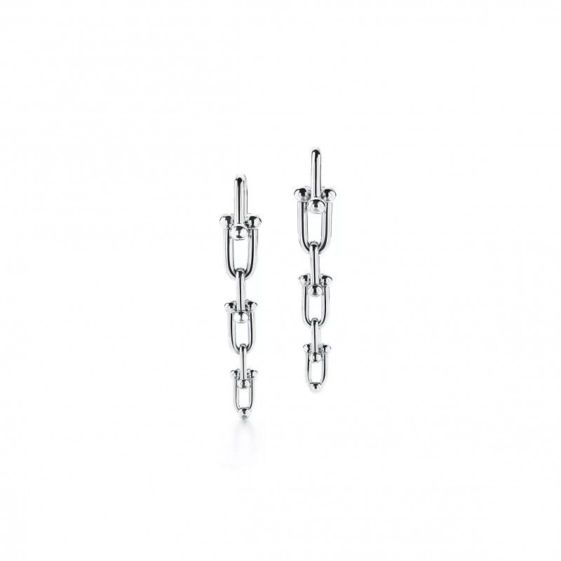 TIFFANY HARDWEAR GRADIENT CLASP EARRINGS 60013154