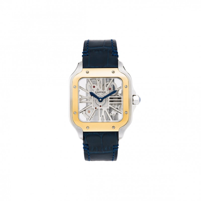 CARTIER SANTOS DE SKELETON WATCH WHSA0012