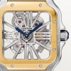 CARTIER SANTOS DE SKELETON 40MM WATCH WHSA0019