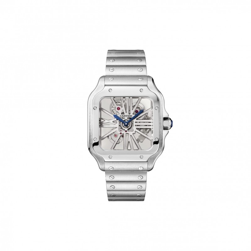 CARTIER SANTOS DE SKELETON WATCH WHSA0015