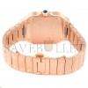 CARTIER SANTOS ROSE GOLD MIDSIZE WATCH WGSA0008