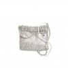 CHANEL MASTER EVENING BGA STRASS,SILVER-TONE METAL SILVER AS4894 (17*15*4cm)