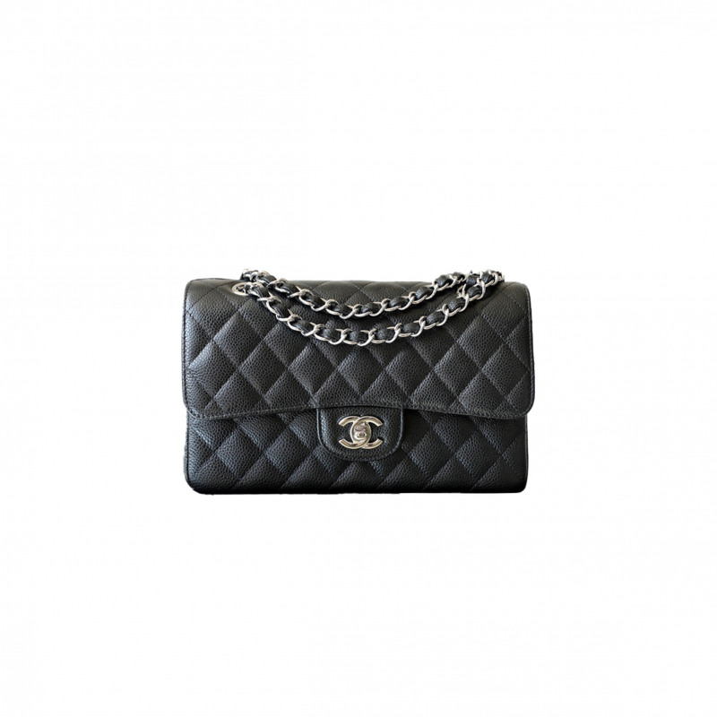 CHANEL MASTER CLASSIC FLAP SMALL BLACK A01113 (23*14.5*6cm)