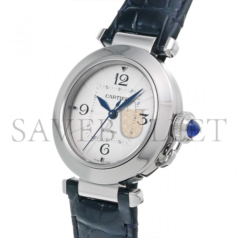 CARTIER PASHA DO SILVER DIAL WATCH WSPA0012