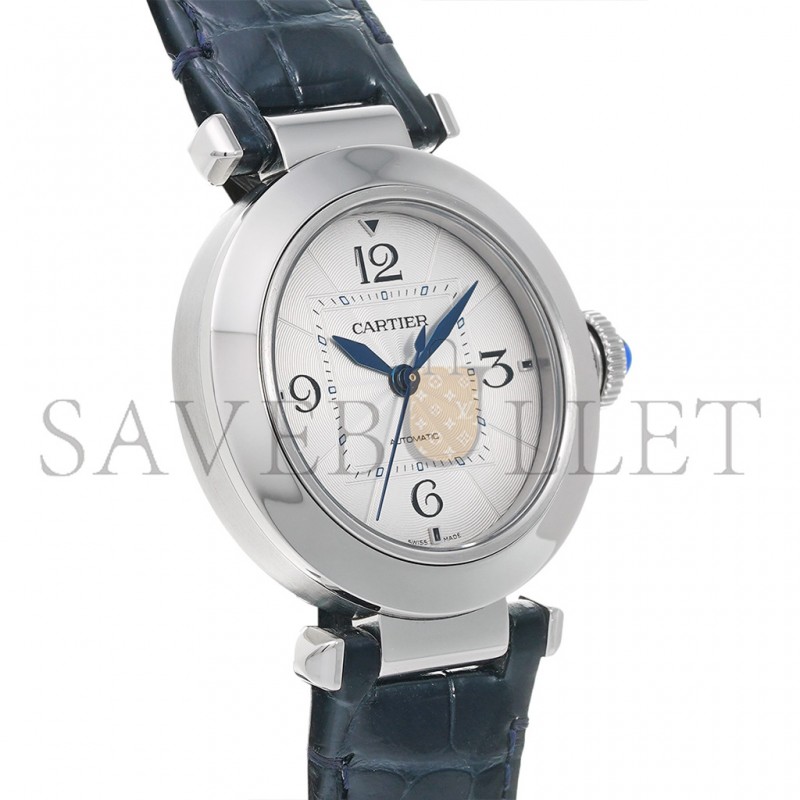 CARTIER PASHA DO SILVER DIAL WATCH WSPA0012