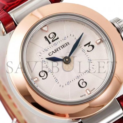 CARTIER PASHA DE 30MM WATCH W2PA0007