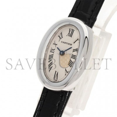 CARTIER BAIGNOIRE 24 MM WHITE GOLD WATCH W1518956 CARTIER BAIGNOIRE 24 MM WHITE GOLD WATCH W1518956