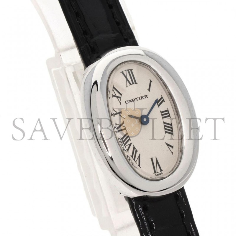 CARTIER BAIGNOIRE 24 MM WHITE GOLD WATCH W1518956