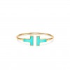 TIFFANY T WIDE TURQUOISE WIRE BRACELET 67863658