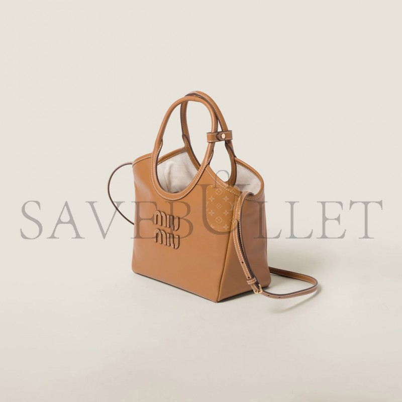 MIU MIU IVY LEATHER BAG 5BA284 (23.5*22*12cm)