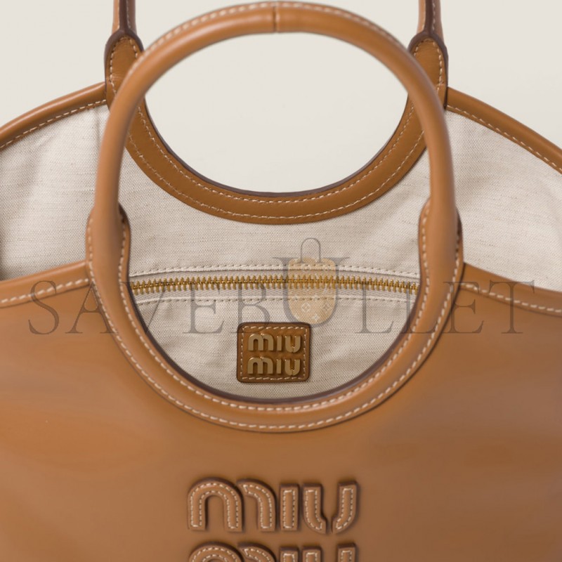 MIU MIU IVY LEATHER BAG 5BA284 (23.5*22*12cm)