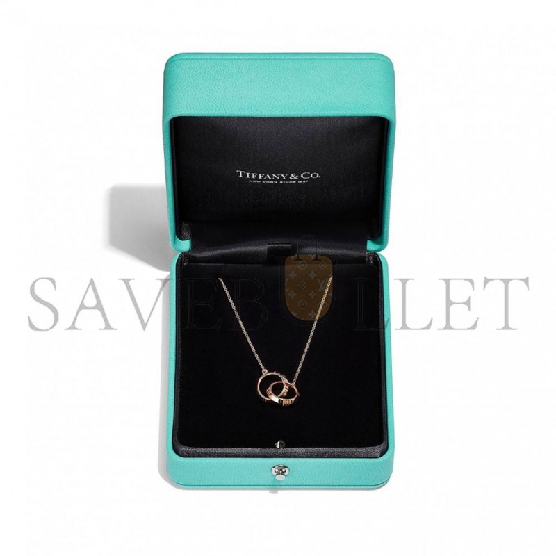 TIFFANY&CO. ATLAS® X CLOSED INTERLOCKING PENDANT 67789229