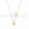 TIFFANY ELSA PERETTI® OPEN HEART PENDANT IN 18K GOLD WITH DIAMONDS 68119227